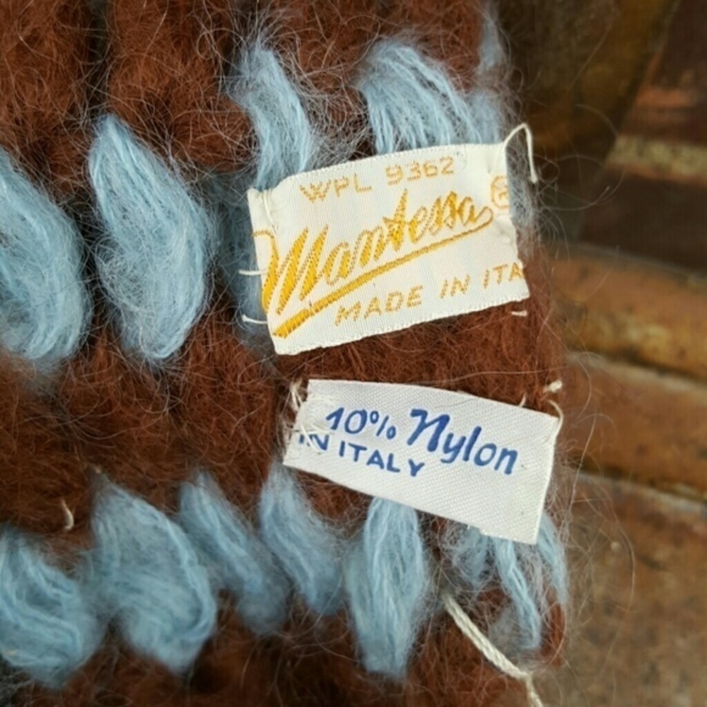Vintage mohair scarf NWT - Picture 3 of 4